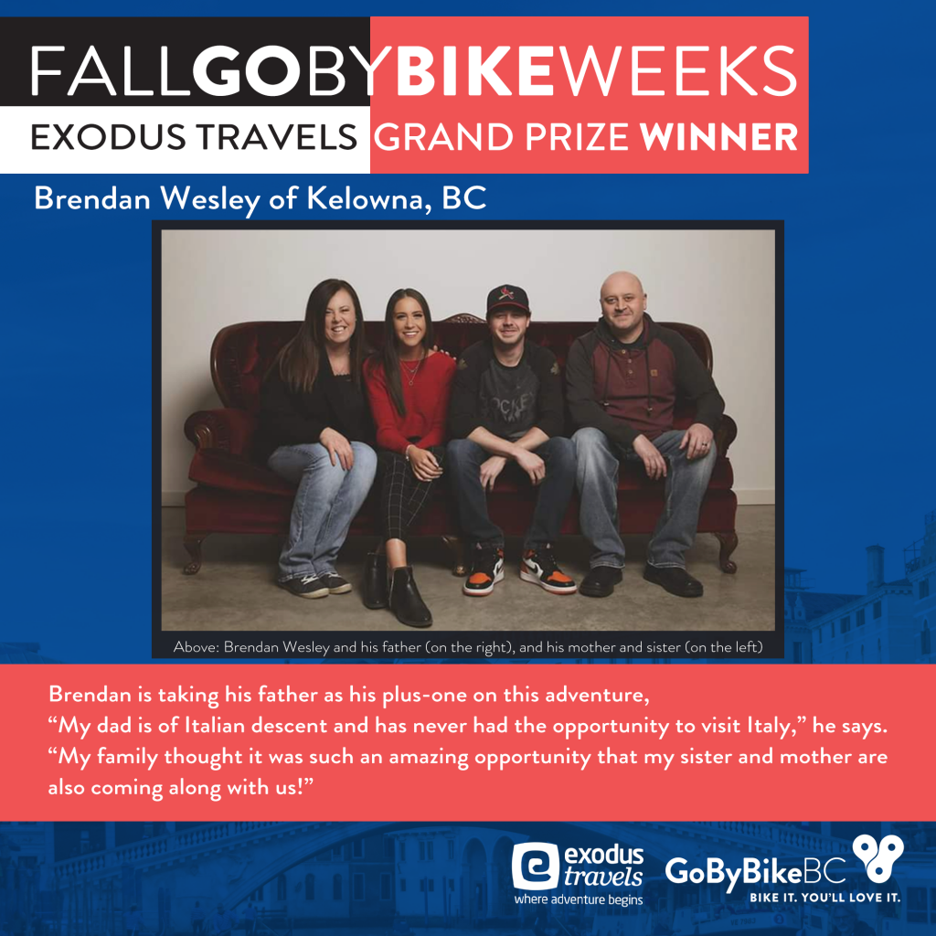 That's A Wrap! Congratulations To All Spring GoByBike Week Winners